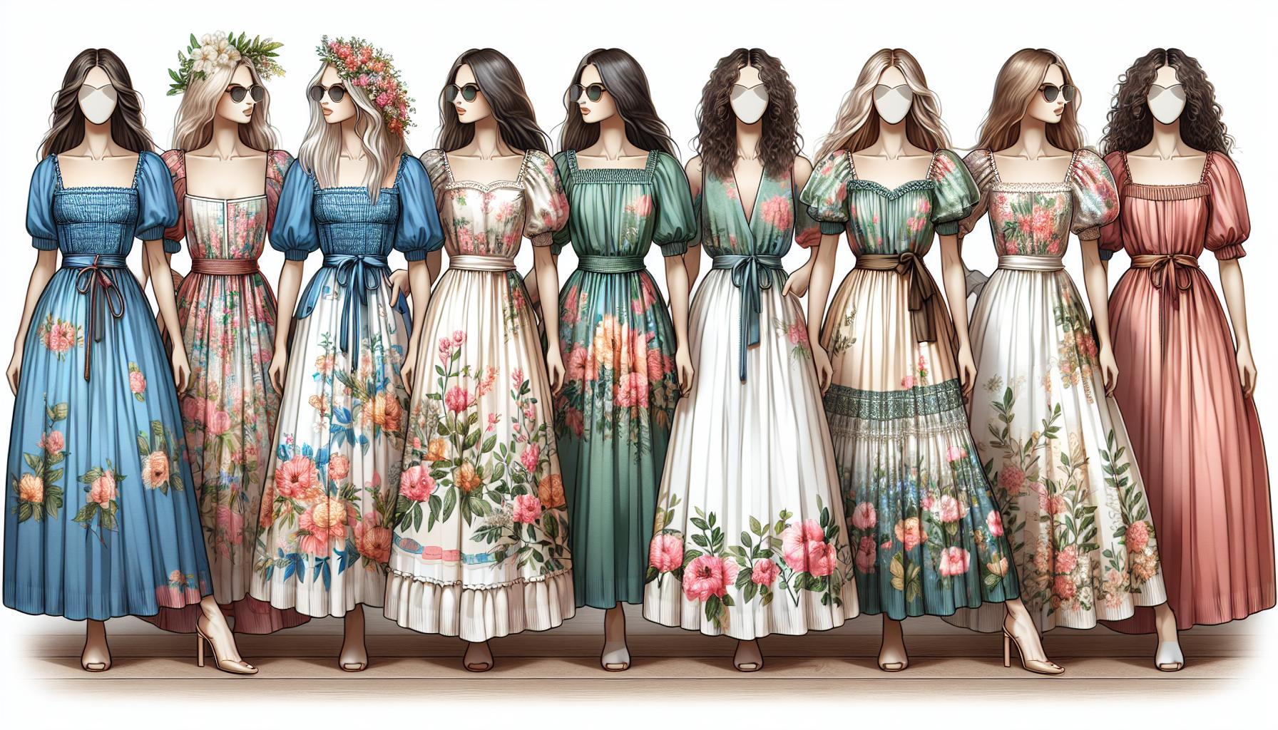 Najmodniejsze sukienki w kwiaty na lato 2025 – przegląd trendów