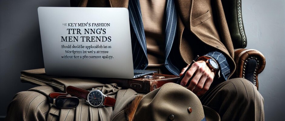 Najważniejsze trendy w modzie męskiej na rok 2024